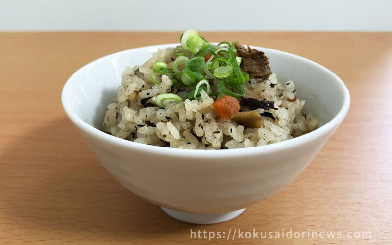 オキハムの地どりじゅーしいの素（沖縄の炊き込みご飯の素） - レモネードなきもち｜国際通り通信